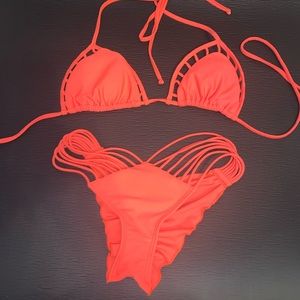 COPY - Orange Luli Fama Bikini set